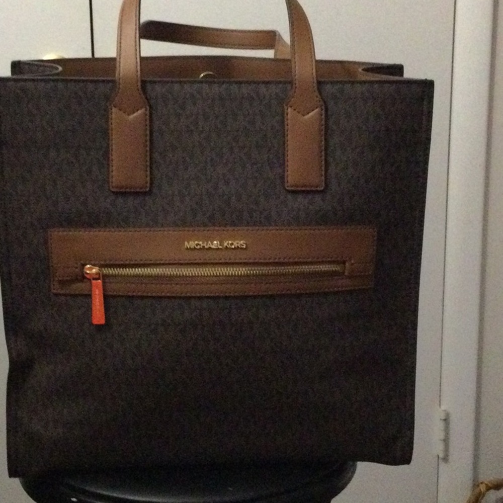 Michael Kors Brown Tote Bag